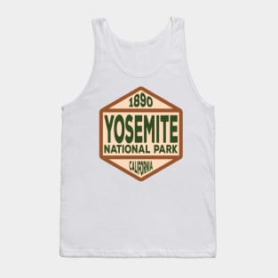 Yosemite National Park badge Tank Top